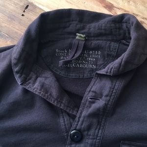 Nigel Cabourn French Terry Buttoned Pullover